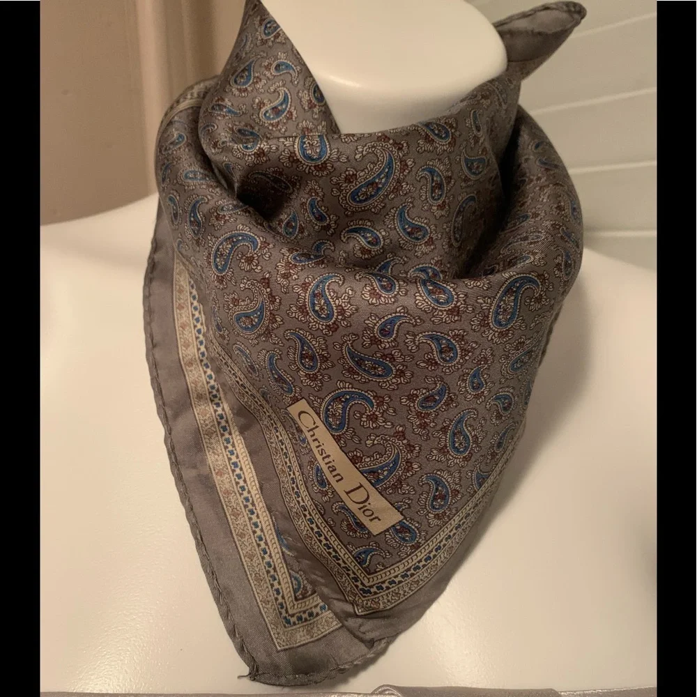 Dior scarf